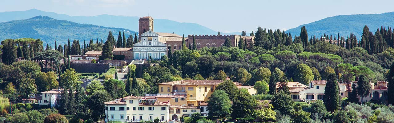 Farmy na kopcoch vo Florencii